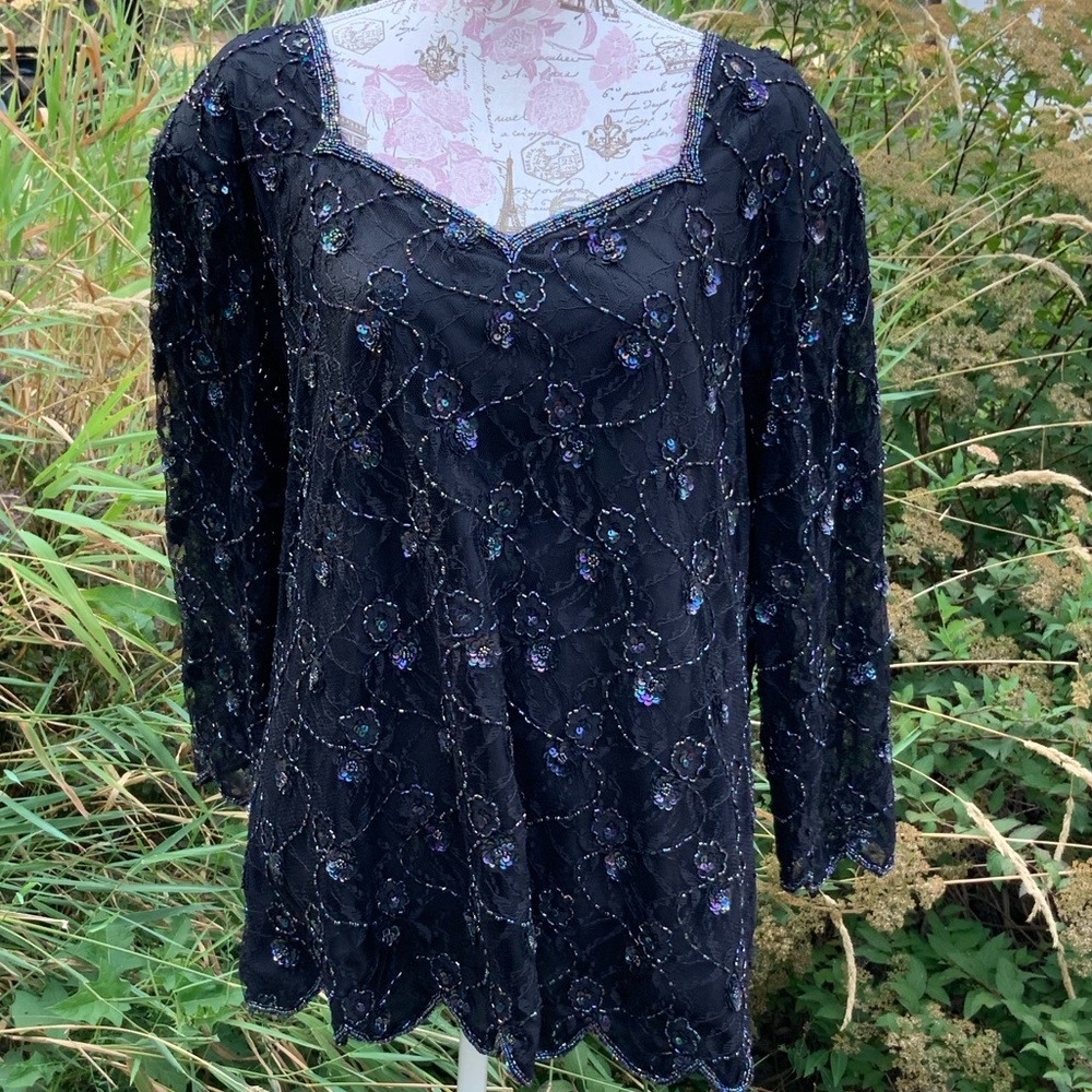 Fashion Bug Plus Size Special Occasion Top